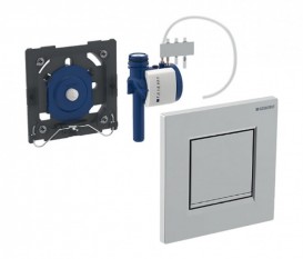 Панель смыва для писсуара Geberit Sigma 30 пневматическая хром глянцевый/хром матовый/хром глянцевый 116.017.KH.1