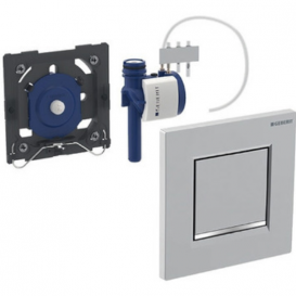 Панель змиву для пісуара Geberit Sigma 30 електронна хром глянець / хром матовий / хром глянець 116.027.KH.1