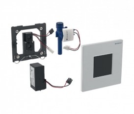 Панель змиву для пісуара Geberit Sigma 30 електронна хром шліфований / хром глянець / хром шліфований 116.027.KX.1