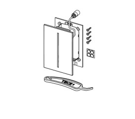 Панель змиву для пісуару TECE TECEfilo сенсорна пластик білий 9242066