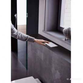 Панель змиву для унітазу Geberit Omega30 подвійний змив пластик білий / хром глянсовий 115.080.KJ.1