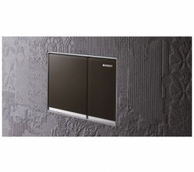 Панель смыва для унитаза Geberit Sigma 60 двойной смыв стекло каштановое 115.640.SQ.1