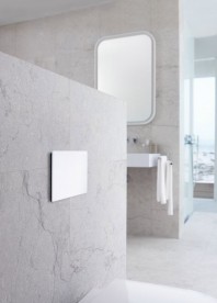 Панель смыва для унитаза Geberit Sigma70 двойной смыв стекло белое 115.625.SI.1