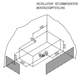 Панели Kolpa San фронтальная и боковая с опорной рамой для ванн Evelin, Tamia 140x70 см белый 572970