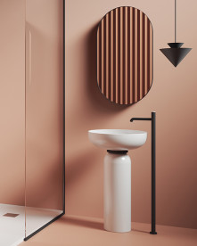 Пьедестал для раковины Artceram Jolie керамика белый матовый JOC001 05;00