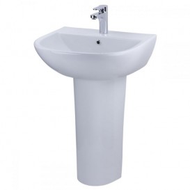 Пьедестал для раковины Devit Fresh санфаянс белый 10121