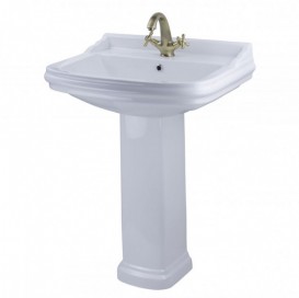 Пьедестал для раковины Devit Sheffield санфаянс белый 0010133