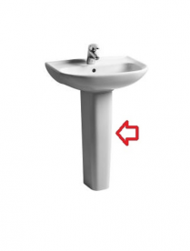 П'єдестал для раковини Jika Lyra Plus кераміка білий H8199500000201