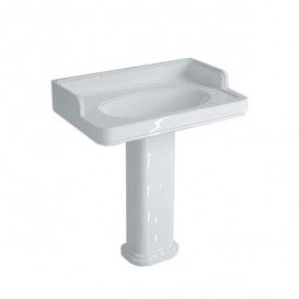 Пьедестал для раковины Kerama Marazzi Pompei керамика белый POI.col.01