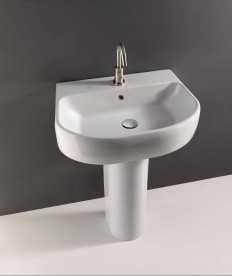 Пьедестал для раковины Kerasan K09 керамический белый 367001