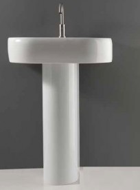 Пьедестал для раковины Kerasan K09 керамический белый 367001