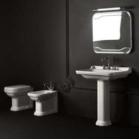 Пьедестал для раковины Kerasan Waldorf санфарфор белый 417001