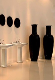 Пьедестал для раковины Kerasan Waldorf санфарфор белый 417001