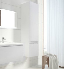 Пенал боковой Ravak Clear SB 400 R ДСП/МДФ белый/белый X000000763