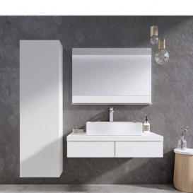 Пенал боковой Ravak Formy SB-460 L МДФ белый X000001038