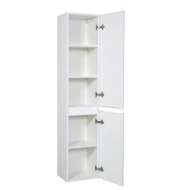 Пенал для ванної кімнати Аквародос Акцент підвісний 35х29,5х165 см ДСП/МДФ білий АР000000831