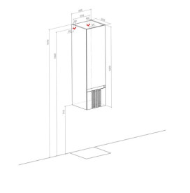 Пенал для ванной Аквародос Манхэттен подвесной 35х33,3х120 см МДФ белый мат АР000114559