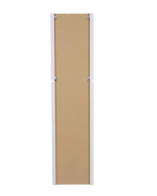 Пенал для ванної кімнати Аквародос Венеція підвісний 40х33,5х165 см з кошиком ДСП/МДФ білий АР000000954