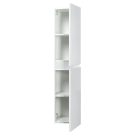 Пенал для ванної Devit Fly підвісний 30х160 см МДФ білий глянець 0031120W