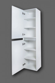 Пенал для ванної Fancy Marble Borneo підвісний 35х30 см МДФ/ДСП білий 20117012235