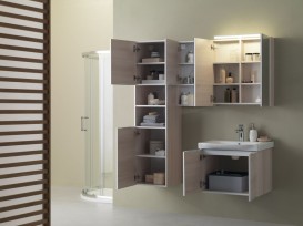 Пенал для ванної Kolpa-san Lana L 1562 40Х156 см ДСП світла акація 510910