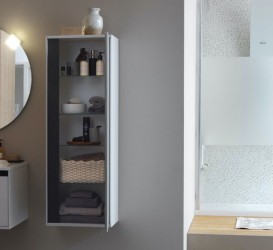 Пенал для ванной Kolpa-san Pandora P 1302 45х130 см ДСП белый 514300