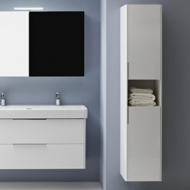 Пенал для ванной Laufen Base 35х33,6х165 см петли справа МДФ белый матовый H4026921102601