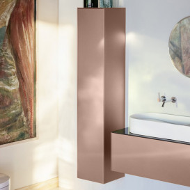 Пенал для ванной Laufen Sonar 32х32х159,4 см петли справа МДФ/ДСП медь H4054920340411