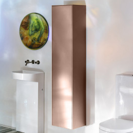 Пенал для ванной Laufen Sonar 32х32х159,4 см петли справа МДФ/ДСП медь H4054920340411