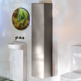 Пенал для ванной Laufen Sonar 32х32х159,4 см петли справа МДФ/ДСП титан H4054920340421