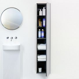 Пенал для ванной Laufen Sonar 32х32х159,4 см петли справа МДФ/ДСП белый матовый H4054920341701