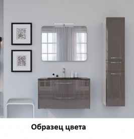 Пенал для ванної Marsan Adele 35х120 см МДФ бісмарк Adele35х120bismarck