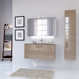 Пенал для ванной Marsan Adele 35х163 см МДФ капучино Adele350cappuccino