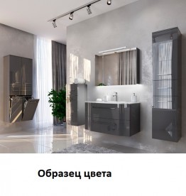 Пенал для ванної Marsan Alexandra 60х120 см МДФ графіт Alexandra60х120graphite