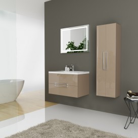 Пенал для ванної Marsan Monique 40х140 см МДФ капучино Monique40х140cappuccino