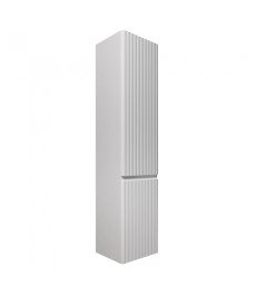 Пенал для ванной Мойдодыр Fluffy П-38-к-U 38х34х185 см ДСП/МДФ белый мат 00-0008407