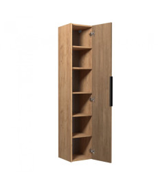 Пенал для ванной Мойдодыр Grace П-33-А 33,3х35х165 см ДСП дуб поджаренный 00-0008587