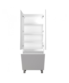 Пенал для ванної Мийдодір MoonShine П-66к 66х35х185 см ДСП білий глянець 00-0008516