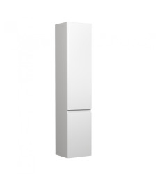 Пенал для ванной Мойдодыр Палермо П-38-к-U 38х35х195 см ДСП/МДФ белый глянец 00-00004156