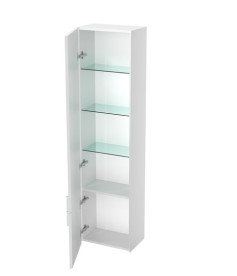 Пенал для ванной Ravak SB 400 Clear II L подвесной ДСП/МДФ белый X000001649