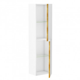 Пенал для ванної Volle Classic Neo 39х27 см підвісний МДФ білий 1943.440007