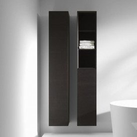 Пенал подвесной Laufen Boutique 30х30х180 см ЛДСП/МДФ темный дуб H4091311502511