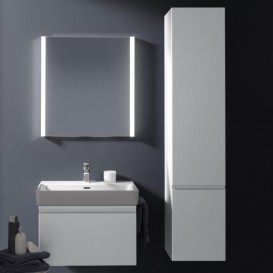 Пенал підвісний Laufen Pro S 35х165 см петлі справа МДФ білий матовий H4831220954631