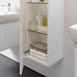 Пенал подвесной Laufen Pro S 35х165 см петли слева МДФ белый матовый H4831210954631