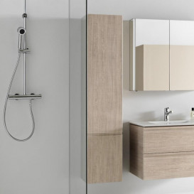 Пенал подвесной Laufen Pro S 35х33,5х165 см петли слева МДФ светлый дуб H4831210954791