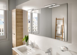 Пенал підвісний орної Roca Victoria однодверний з функцією закривання Soft Close МДФ береза ​​A856577422