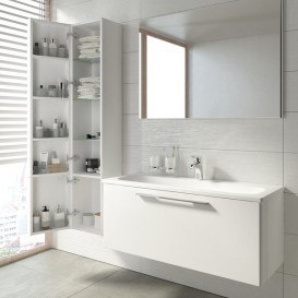 Пенал підвісний Ravak Ring SB 300 L ДСП / МДФ білий X000000771