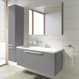 Пенал підвісний Ravak Ring SB 300 L ДСП / МДФ сірий X000000772