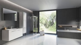 Пенал подвесной Ravak Ring SB 300 R ДСП/МДФ белый X000000773