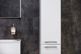 Пенал подвесной Ravak Ring SB 300 R ДСП/МДФ белый X000000773